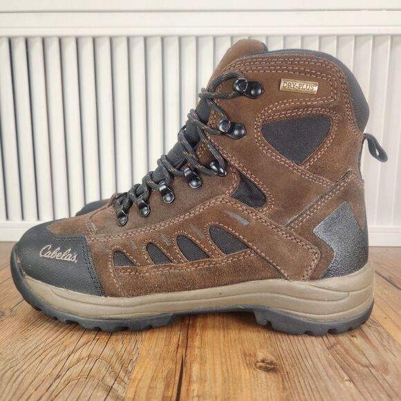 Cabela's Men's Brown and Black Hiking Boots - Picture 3 of 11